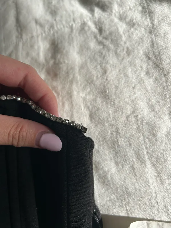 Zara studded black corset top  - Image 7