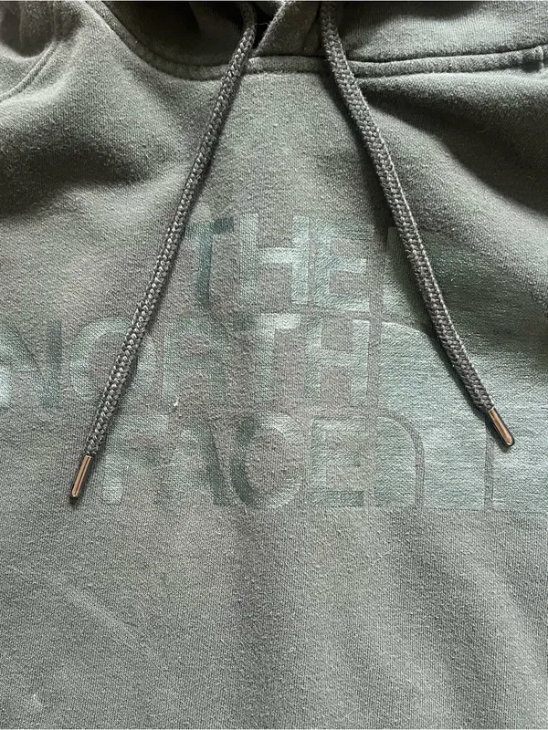 Dark green The North Face hoodie size L - Image 2