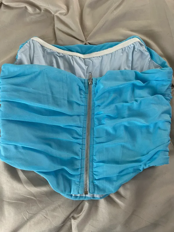 Blue Corset Top - Image 2