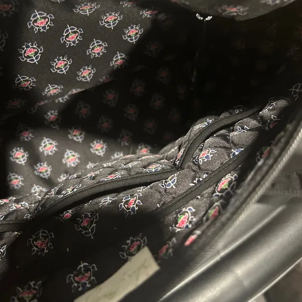 Vera Bradley Black Quilted Women's Bag - Image 8