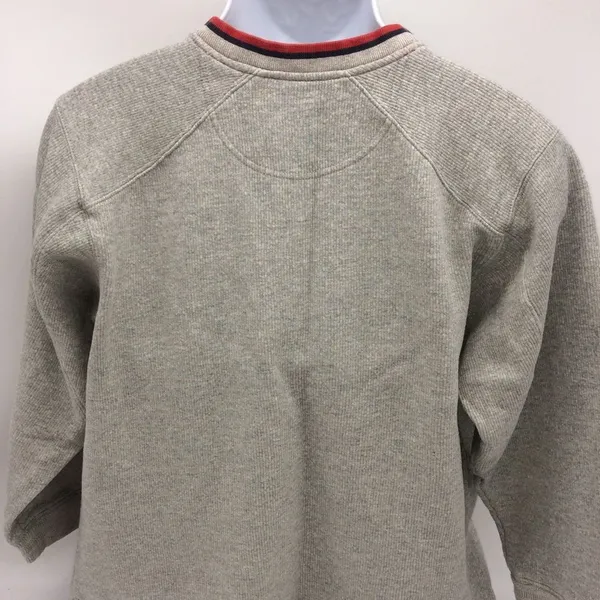 Disney Unisex Grumpy Gray w/Red/Black Trim Ribbed Textured Sweatshirt-Size Small - Image 6