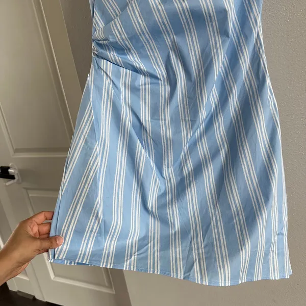 STAUD Callie Mini Dress Color: Ventura St SIZE 8 - Image 3