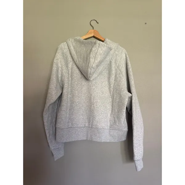 VUORI Restore Half Zip Hoodie in Light Heather Grey Size XL NEW - Image 6