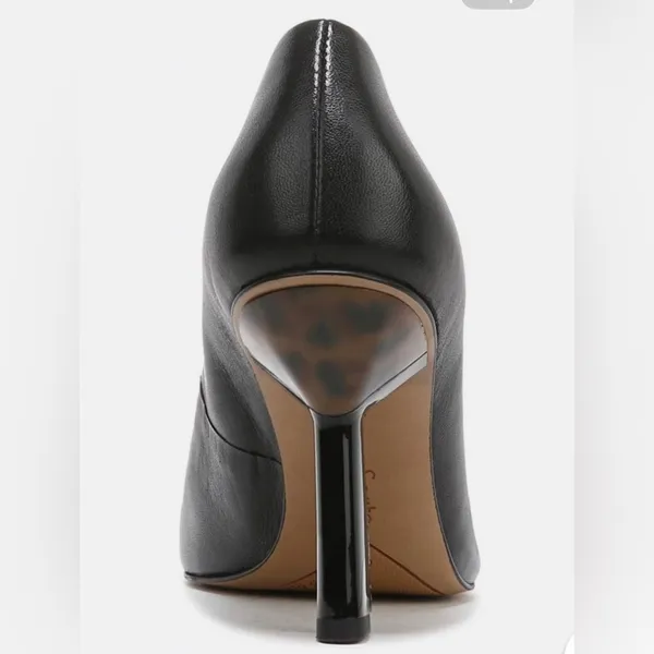 Franco sarto Finley Black Leather Franco Sarto Pumps - Image 3