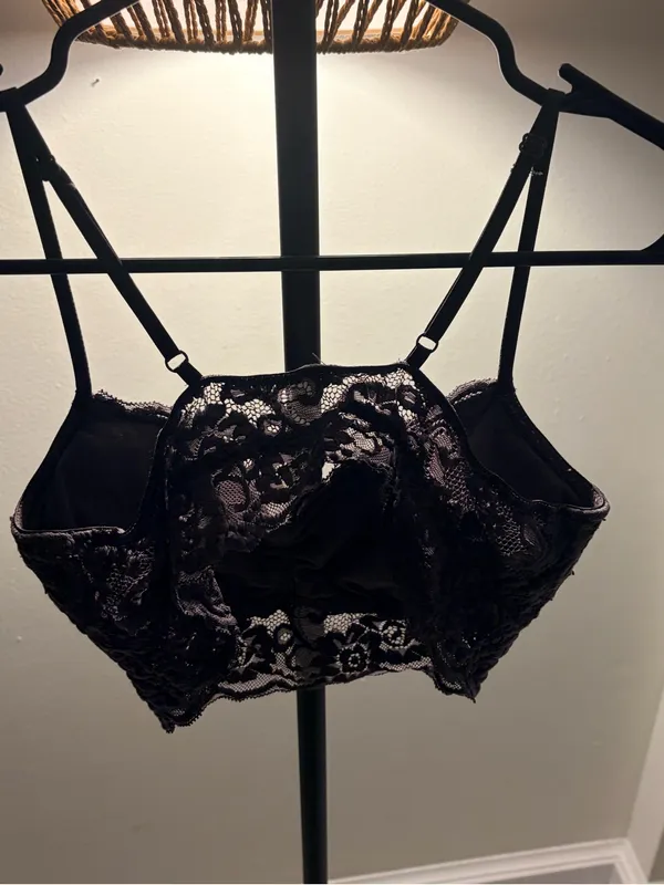 Maeve Grey Lace Bralette - Image 4