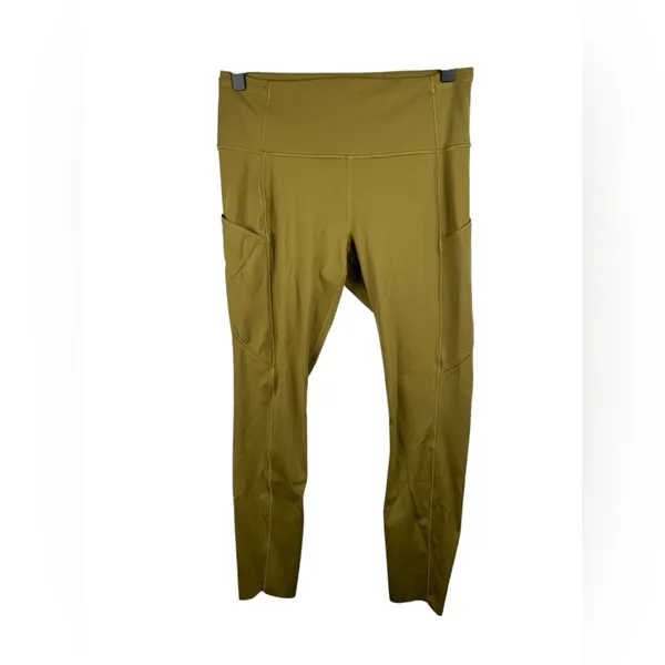 Lululemon Fast and Free Tight II 25” Nulux Grape‎ Leaf Leggings Women’s Size 8 - Image 3