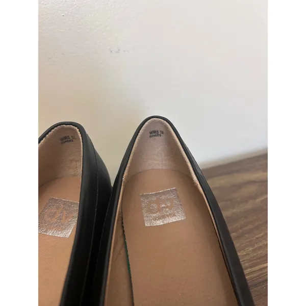 DV Dolce Vita Randee Black Platform Lug Sole Penny‎ Loafers Size 10 Chunky Wedge - Image 2