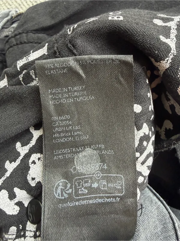 Free People | We The Free Shayla Bootcut Jeans Black Wash Mid Rise Size 29 - Image 7