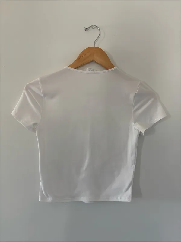 Live in the moment White T-shirt - Image 3