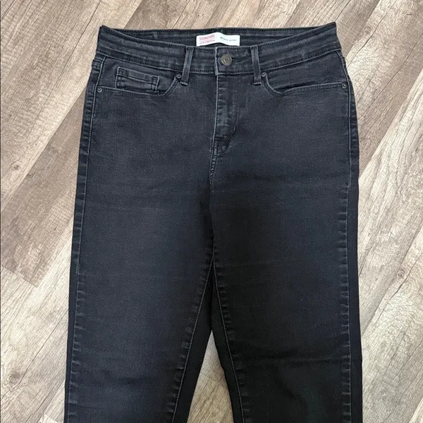 Signature‎ by Levi Strauss Women's Mid Rise Skinny Jeans, Size 4 M - Image 3