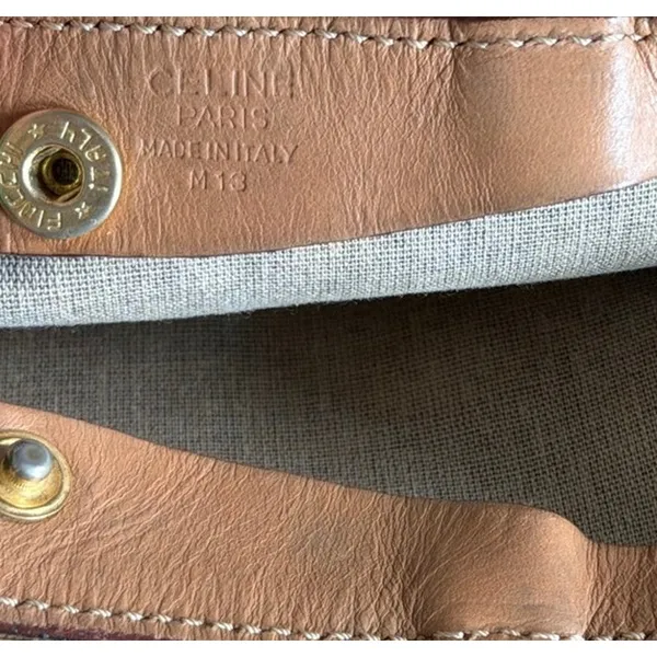Vintage Celine Macadam Top Handle Bag - Image 11