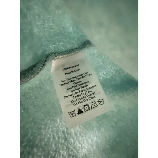 Eddie Bauer Aqua Fleece Quarter-Zip Pullover Women’s M - Image 5