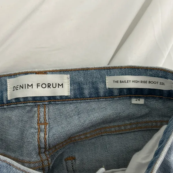 Aritzia Denim Forum The Bailey High Rise Boot Jeans - Image 5