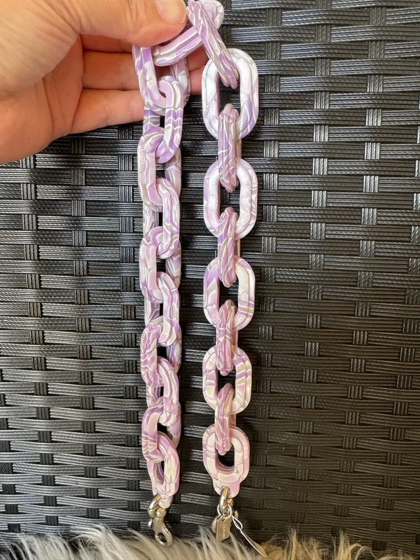Coach Resin Short Chain Strap ck544 purple - Image 12