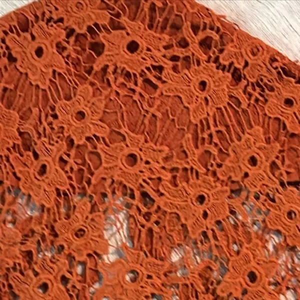 NWOT Free People Rust Burnt Orange Seychelle Lace Top Sz S - Image 4
