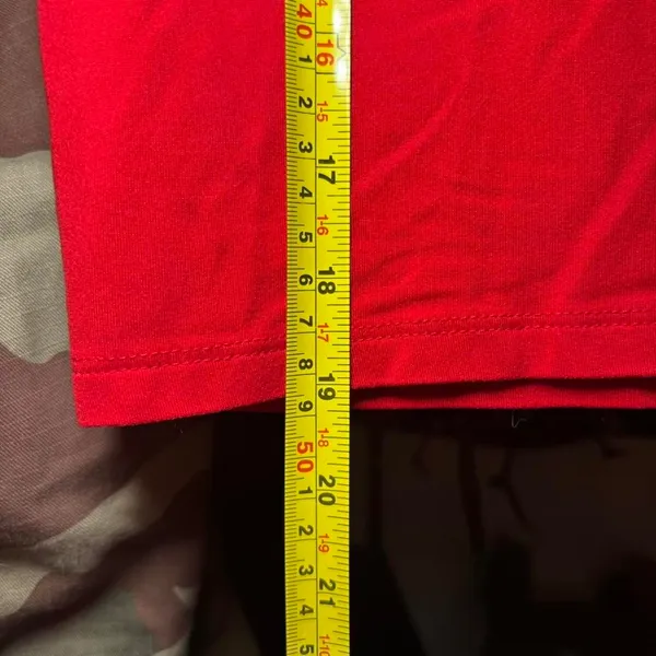 Streetwear Society Baby T-Shirt S Solid Graphic Red Black - Image 6