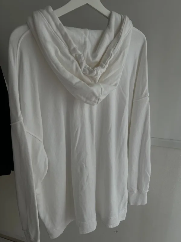 Aerie Oversized White Sweatshirt - Image 2