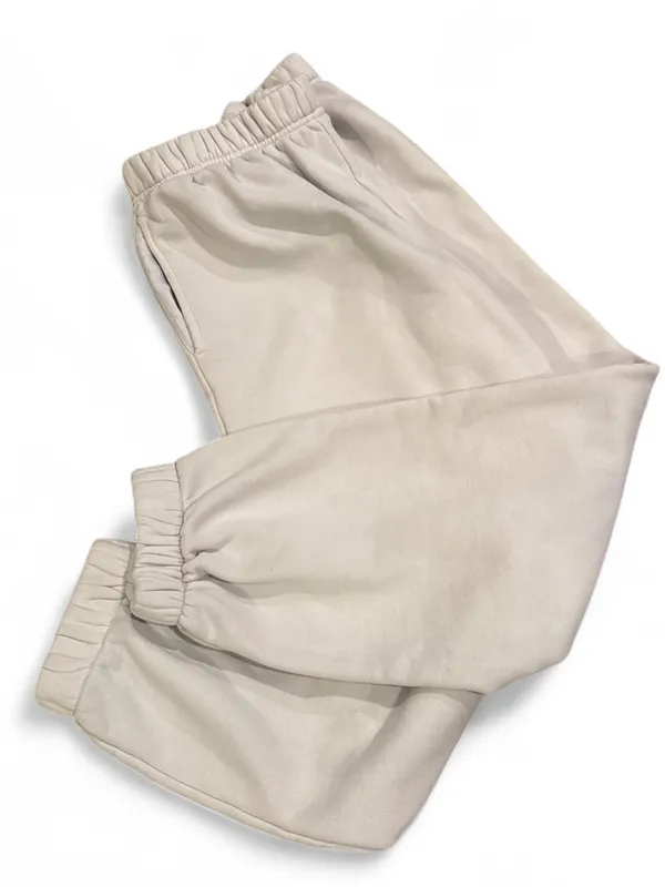 Edikted Cream Sweatpants Joggers Size Medium Loungewear Casual Cozy Comfy - Image 2