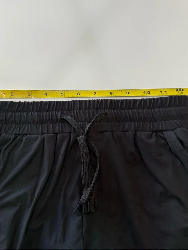 Everyday Black Drawstring Joggers for Women Size Medium NWOT - Image 3