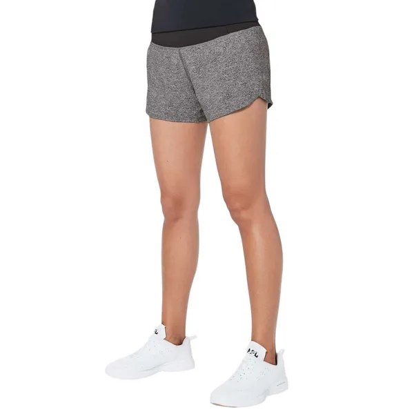 Lululemon Run Times Mid-Rise Short 4" Heather Lux Multi Black - Image 3