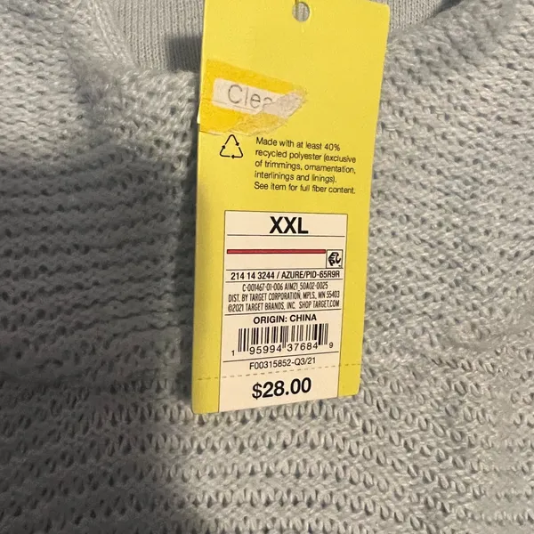 All in‎ Motion Hoodie Pullover Knit Lightweight Activewear XXL - Image 2