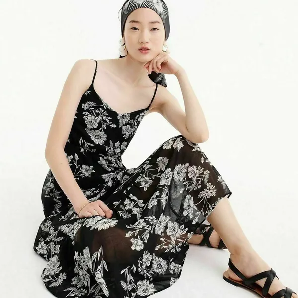 J. Crew Floral Maxi Dress - Image 3