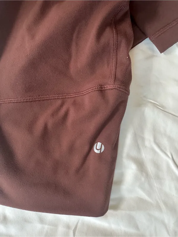 High-Rise Brown Sculpting Leggings - Image 7