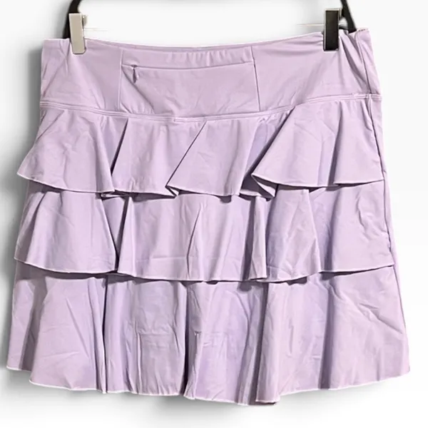 Jack Smith Lavender Ruffle Tennis Golf Skort XL NWT - Image 3