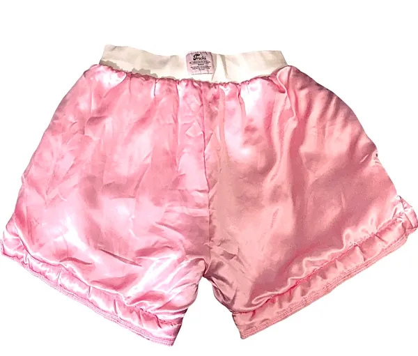 Tricki Softest Shorts On Earth Women’s Fluffy Mink Bubblegum Pink Shorts - Image 4