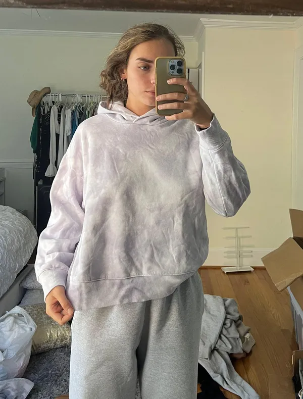 A New Day Tie-Dye Cropped Hoodie - Image 2