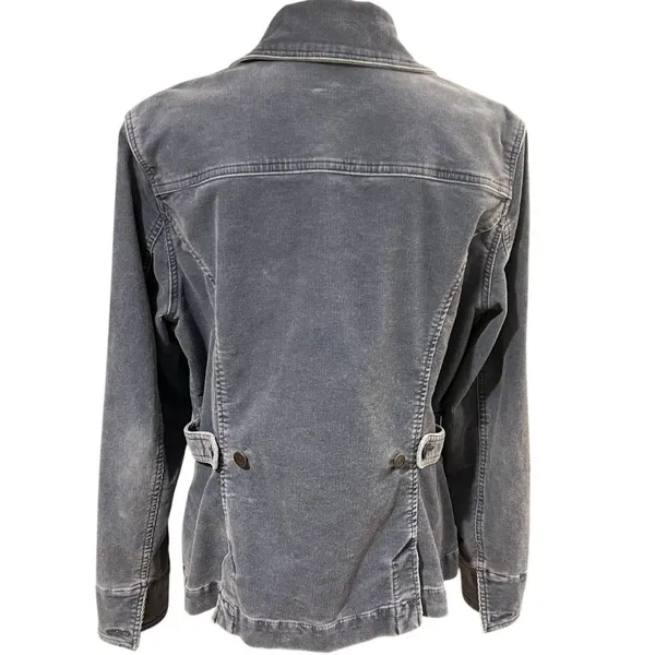 Eddie Bauer Womens Corduroy Utility Jacket Size L Academia Preppy Gilmore Girls - Image 5