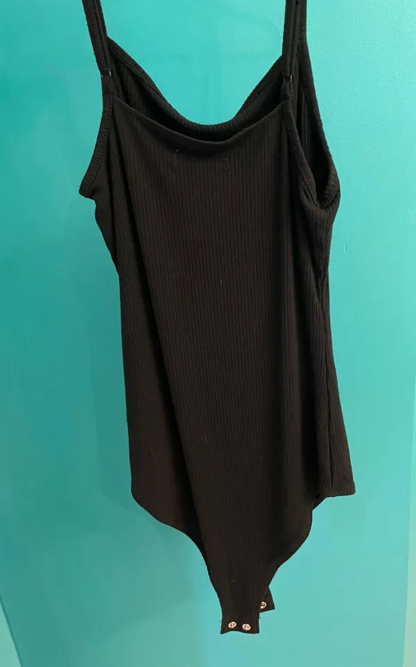 Wild Fable Black Ribbed Bodysuit NWOT - Image 5
