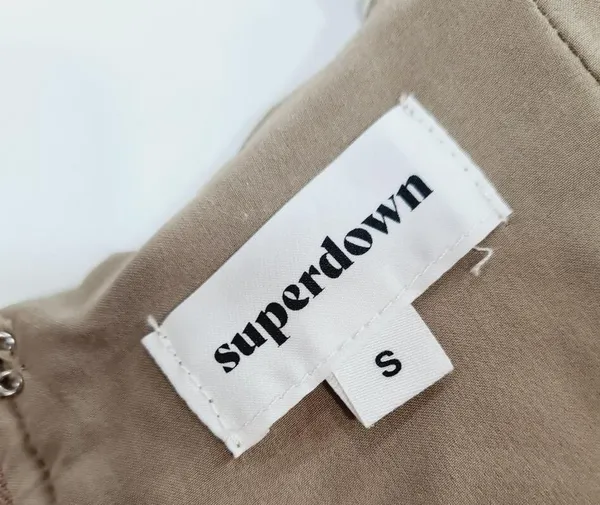Superdown Renetta Mini Dress in Khaki Small - Image 10