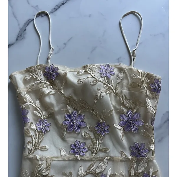 Lucy In The Sky Amari Mini Dress Sz Large - Image 8