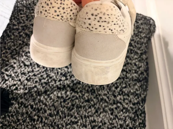 Vintage Havana’s Women's White Sneakers with Black Star Accent - Image 5