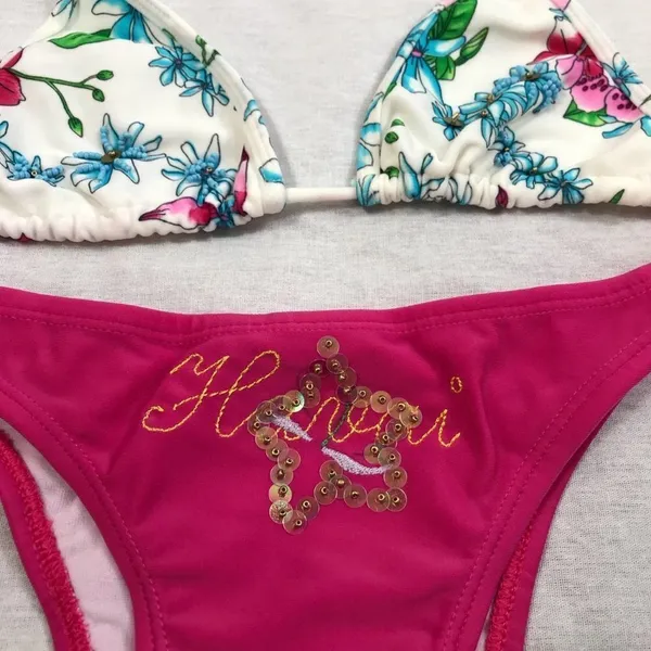 Recco Brazilian bright floral print bikini - Image 3