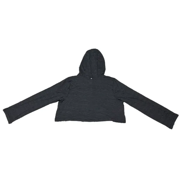 90 Degrees by Reflex NWT XXL Half Zip Pullover Charcoal Crop Hoodie Women’s Athletic - Image 16