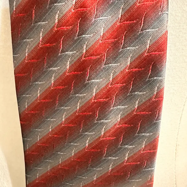 Joseph & Feiss International Silk Tie Designer Geometric Stripes Vintage Office - Image 4