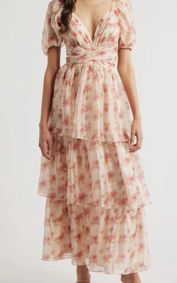 Floral Maxi Dress Lulus - Image 2