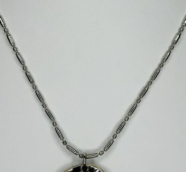 Chico's Be Inspired Be True Silver Pendant Necklace ✨ - Image 5