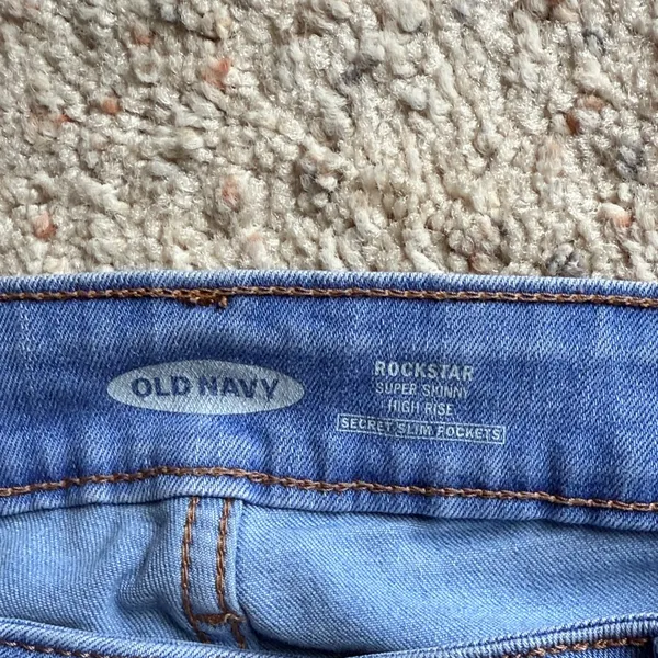 Old Navy Sky Blue Skinny Jeans – Women’s Size 12 - Image 2