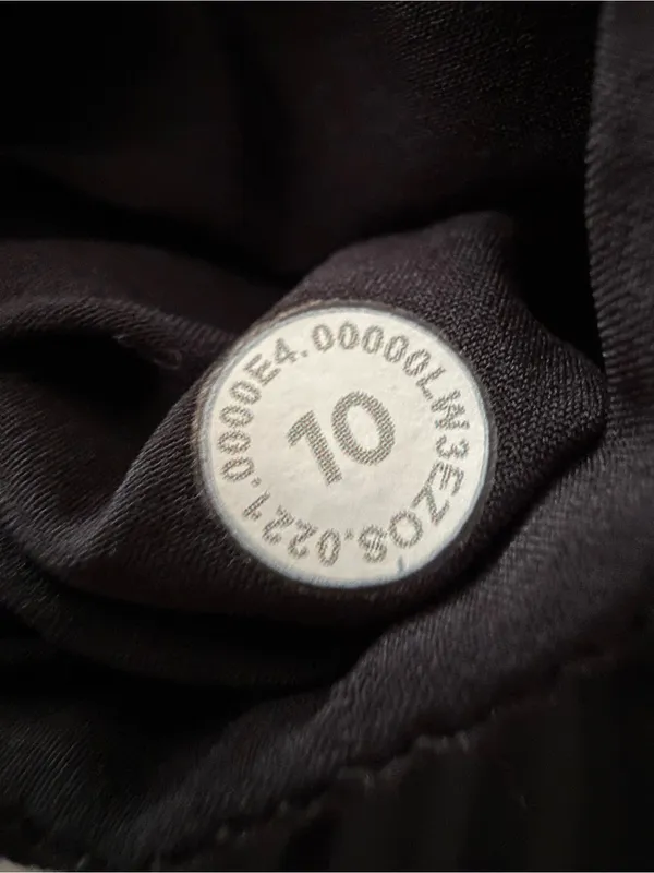 Lululemon Relaxed Fit Black Mesh Full Zip Breathable Hooded Jacket 10 W3EZOS - Image 6