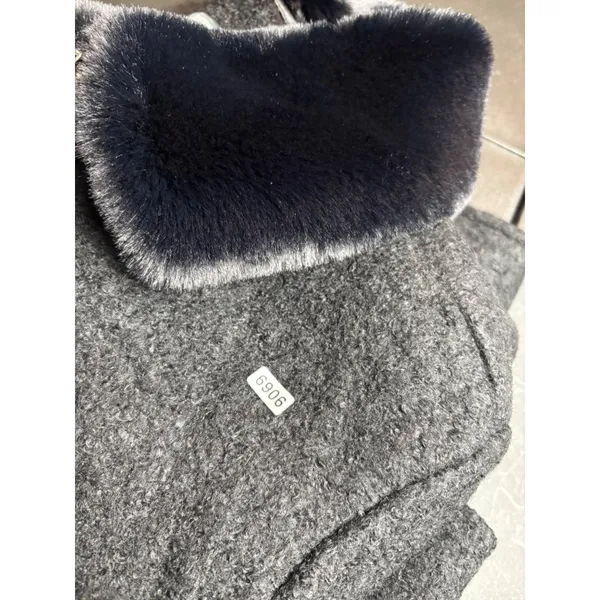 Kenneth Cole Womens Faux Fur Collar Jacket 2XL NWT - Image 6
