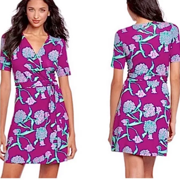 Lilly Pulitzer Ariana Wrap Dress - Image 5