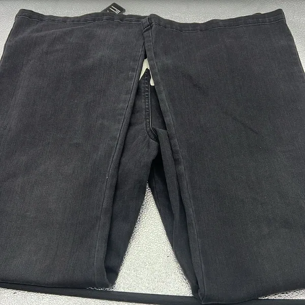 Ed Hardy faded black slim flare tiger jeans size 34 - Image 4