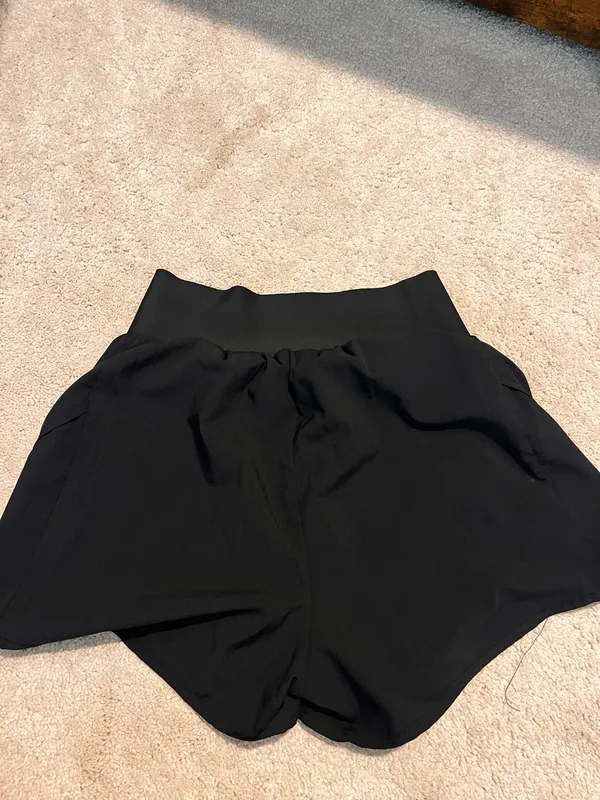 Black Workout Shorts - Image 2