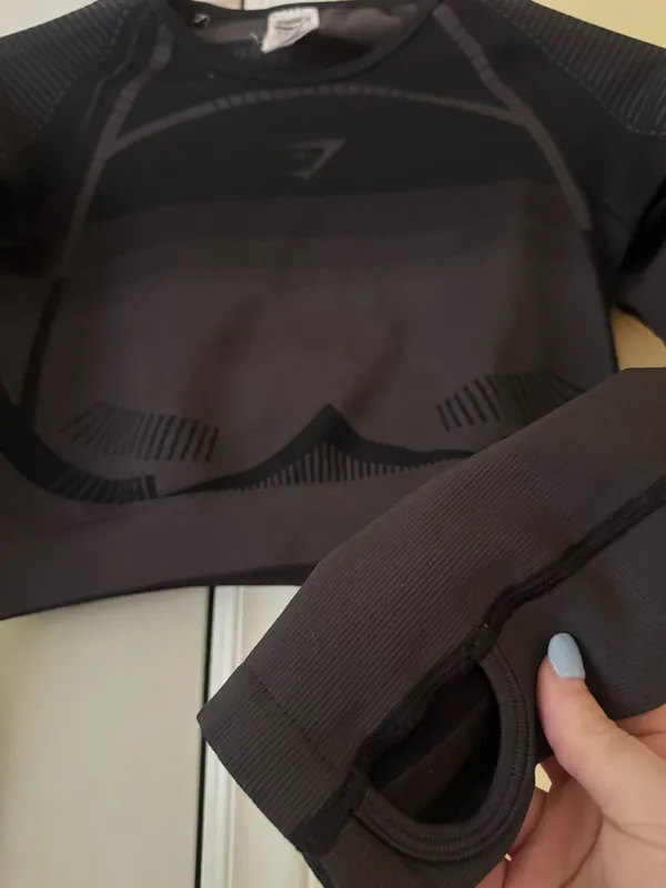 Gymshark Top Long Sleeve Crop - Image 2
