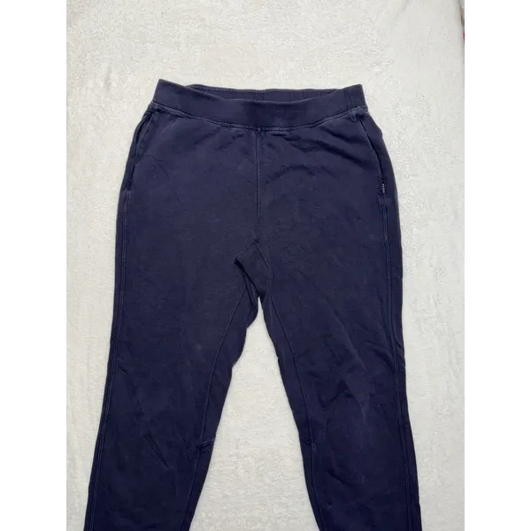 Lululemon Womens Athletica Warm Down Joggers Sweatpants Navy Blue Size 10 - Image 2