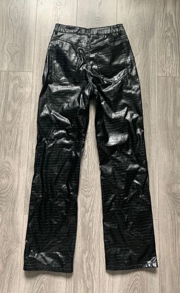 VERO MODA Leather Straight leg Pants - Image 10