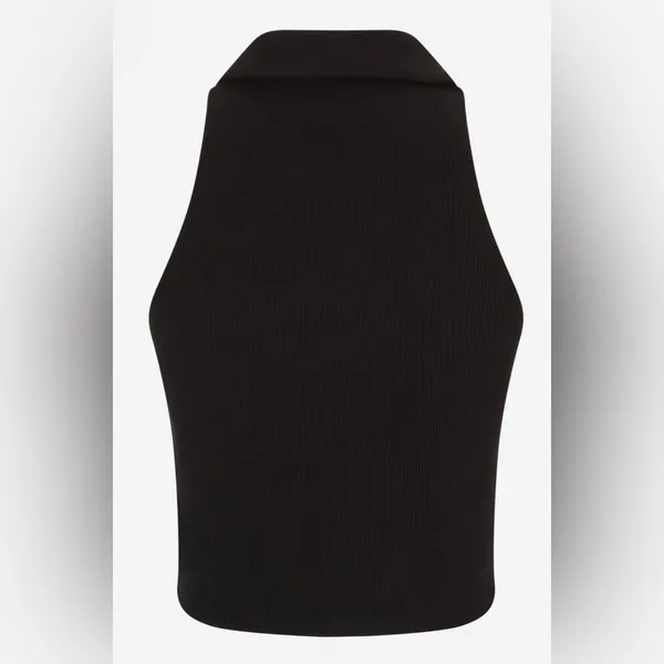 Abercrombie & Fitch Women’s Black‎ Ribbed Tank Top Size XS - Image 2